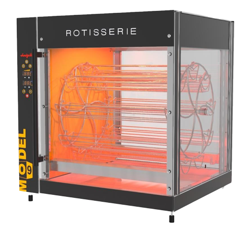 Rôtissoire à balancelles MODEL 9 – Dorégrill
